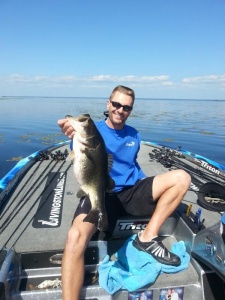 Randy Howell with Big Bass