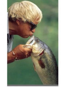 Jimmy Houston Kissing Fish