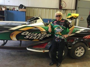 Jimmy Houston with Boat